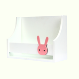 Space Storage Wall Mounted Shelf - Bunny Pink