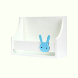 Space Storage Wall Mounted Shelf - Bunny Blue