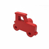 Truck Wooden Cabinet Knobs - Set of 2 -Red