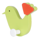 Wall Hook Bird - Green - Set of 3