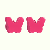 Butterfly Wooden Cabinet Knobs (Set of 2)