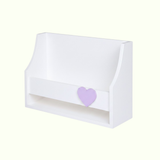 Space Storage Wall Mounted Shelf - Heart Purple