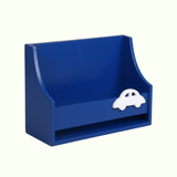 Space Storage Wall Mounted Shelf - Car Blue