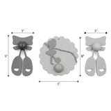 Wall Hook Ballerina (Set of 3)