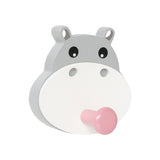 Wall Hook Hippo - Single