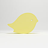 Bird Wooden Cabinet Knobs - Set of 2 - Yellow