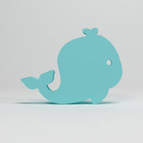 Dolphin Wooden Cabinet Knobs - Set of 2 - Blue