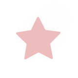 Star Wooden Cabinet Knobs - Set of 2 - Pink