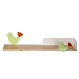 Wooden Wall Mounted Shelf Chirpy Bird