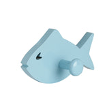 Wall Hook Fish Blue - Single