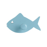 Wall Hook Fish Blue - Single