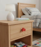 Truck Wooden Cabinet Knobs - Set of 2 -Red