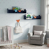 Sea Animals Wooden Wall Mounted Shelf