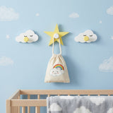 Wall Hook Cloud (Set of 3)