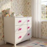 Butterfly Wooden Cabinet Knobs (Set of 2)