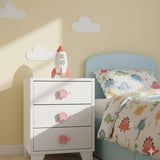 Elephant Shaped Wooden Cabinet Knobs- Pack of 2