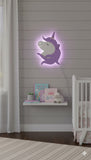 GLO Nightlight - Adorable Unicorn LED Nightlight - Purple