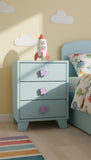Elephant Shaped Wooden Cabinet Knobs (Pack of 2)