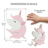 GLO Nightlight - Adorable Unicorn LED Nightlight - Pink