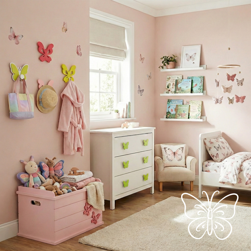Sweet Butterfly Room