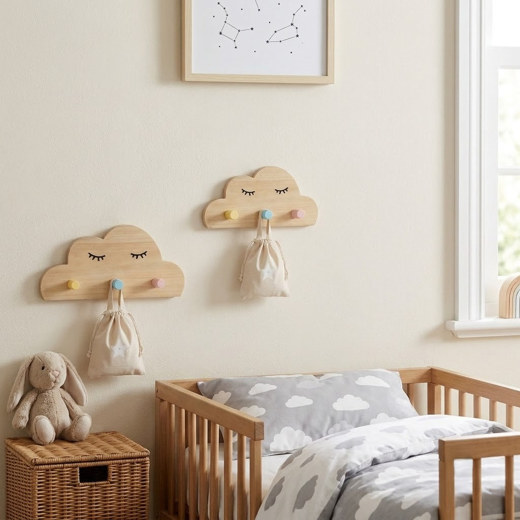 Wall Hook Rail Cloud