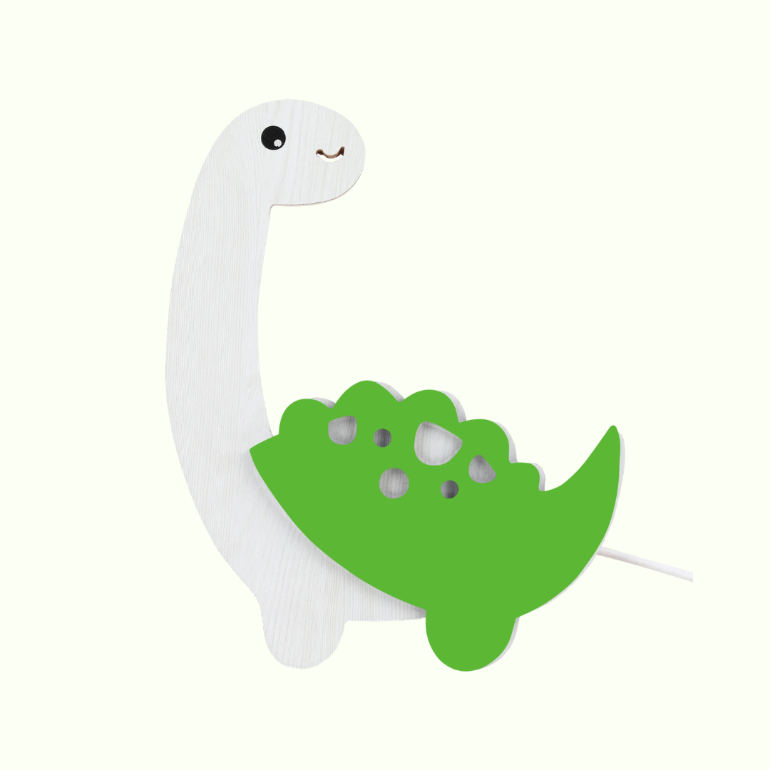 GLO Nightlight - Dinosaur LED Nightlight - Green