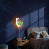 GLO Nightlight - Dinosaur LED Nightlight - Green