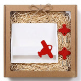 FLYFROG Airplane Kids Wall Shelf Gift Set with 2 Decorative Knobs