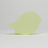 Bird Wooden Cabinet Knobs - Set of 2 - Green