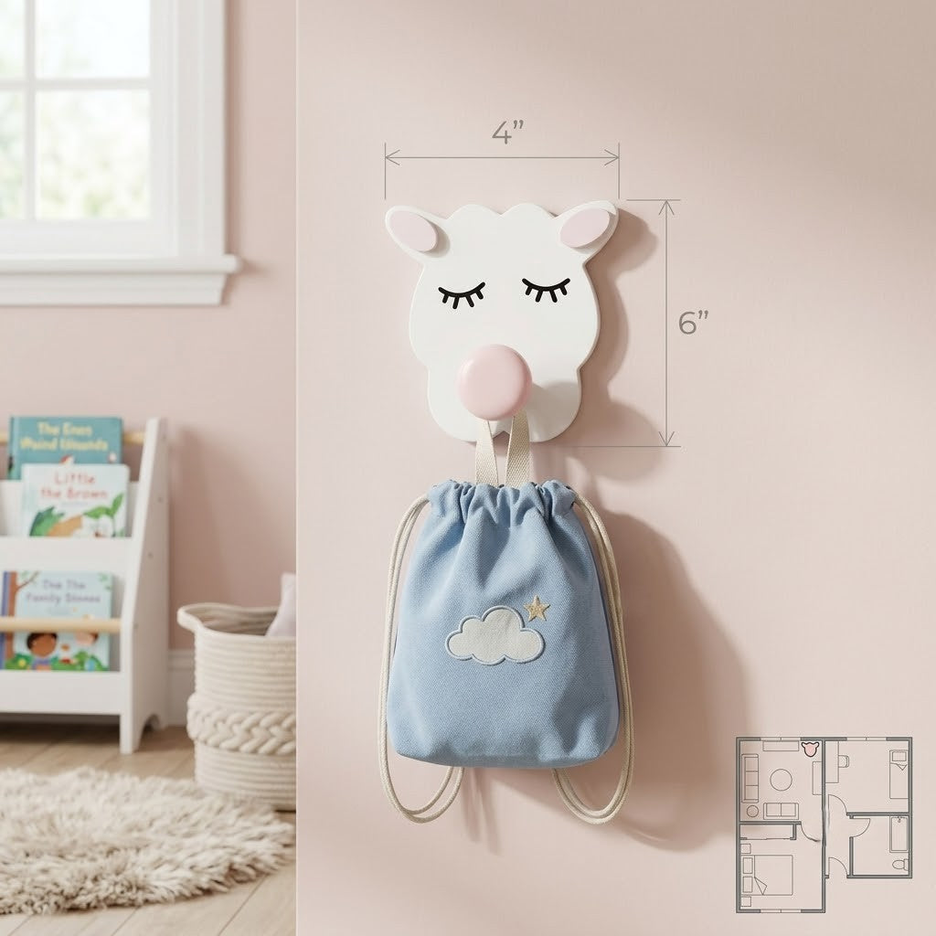 Wall Hook Llama (Single)