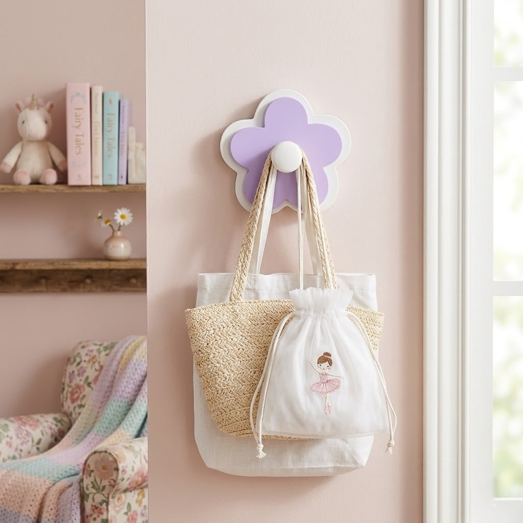 Wall Hook Flower (Single)