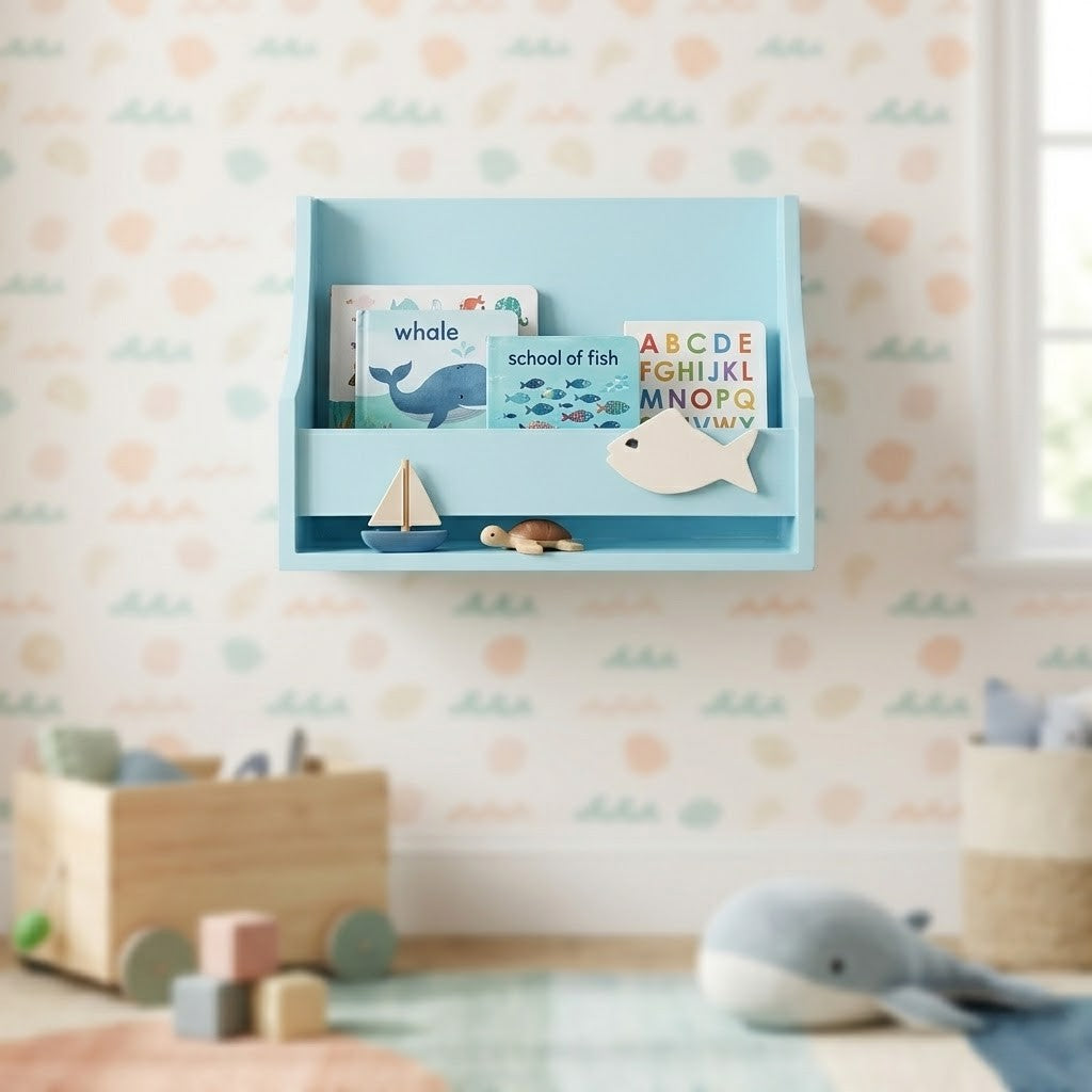 Wall Mounted Shelf Fish