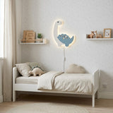 GLO Nightlight - Adorable Dinosaur LED Nightlight - Blue