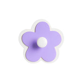 Wall Hook Flower Purple - Single