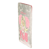 Zipper Pouch: Crushed Silver