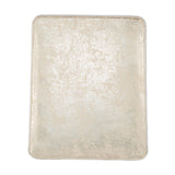 Zipper Pouch: Crushed Silver