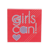 Wall Art: Girls Can (Set of 2)