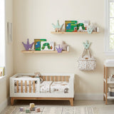 Wooden Wall Mounted Shelf Crown