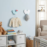 Wall Hook Bird Blue - Set of 3