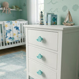 Dolphin Wooden Cabinet Knobs (Set of 2)