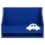 Space Storage Wall Mounted Shelf - Car Blue