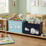 Open Box Dumper - Dark Blue