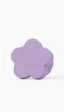 Flower Wooden Cabinet Knobs - Set of 2 - Light Purple
