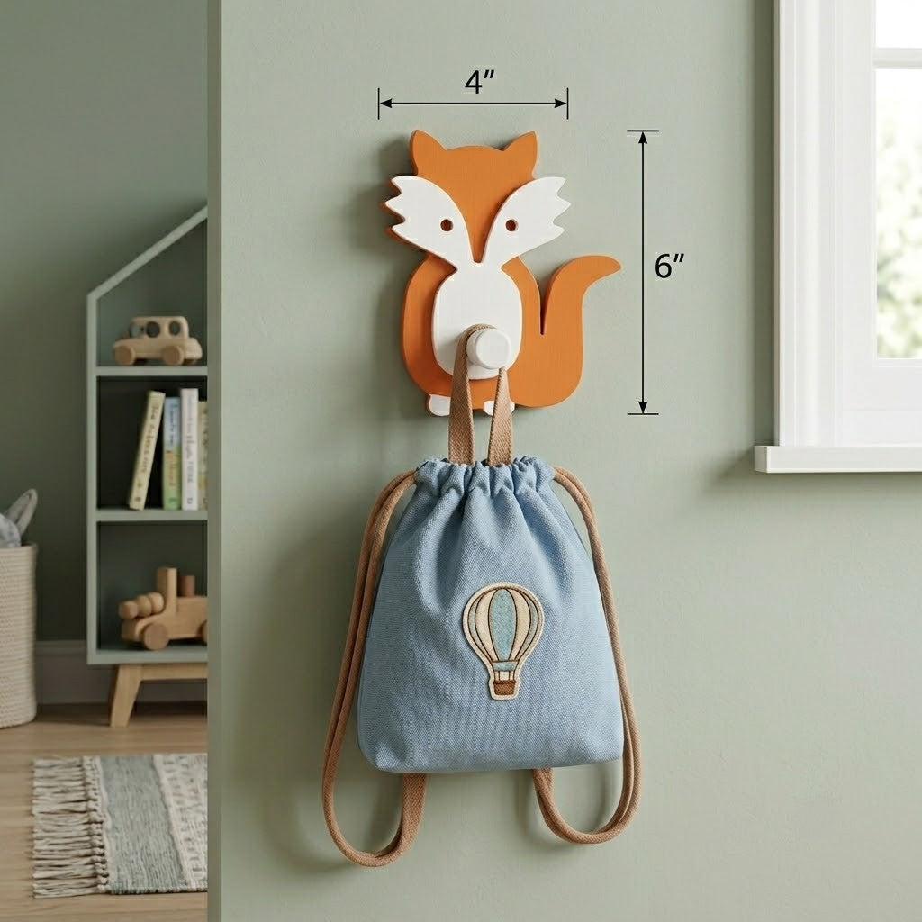 Wall Hook Squirrel (Single)