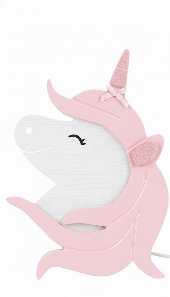GLO Nightlight - Adorable Unicorn LED Nightlight - Pink