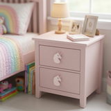 Unicorn Wooden Cabinet Knobs (Set of 2)