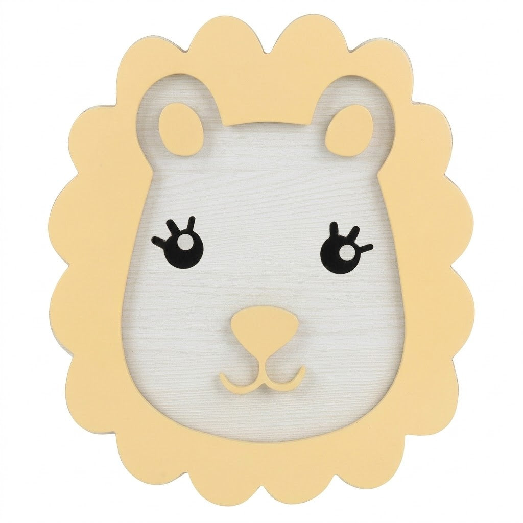 GLO Nightlight - Adorable Lion LED Nightlight - Yellow